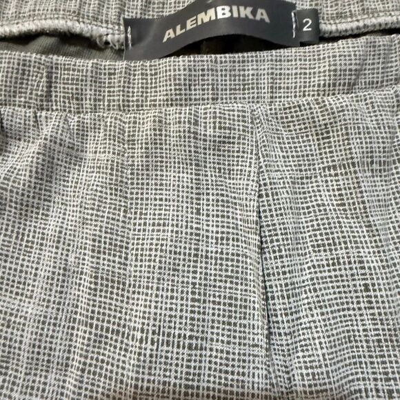 ALEMBIKA Gray  straight leg pants size 2 - Picture 4 of 5